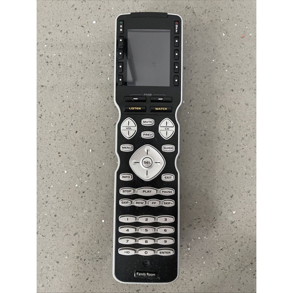 URC MX-980 255 Device IR/RF Remote w/Color LCD Parts only/ not working